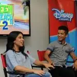 Chatting with Chrissie Fit & Jordan Fisher <p> {#TeenBeach2Event}