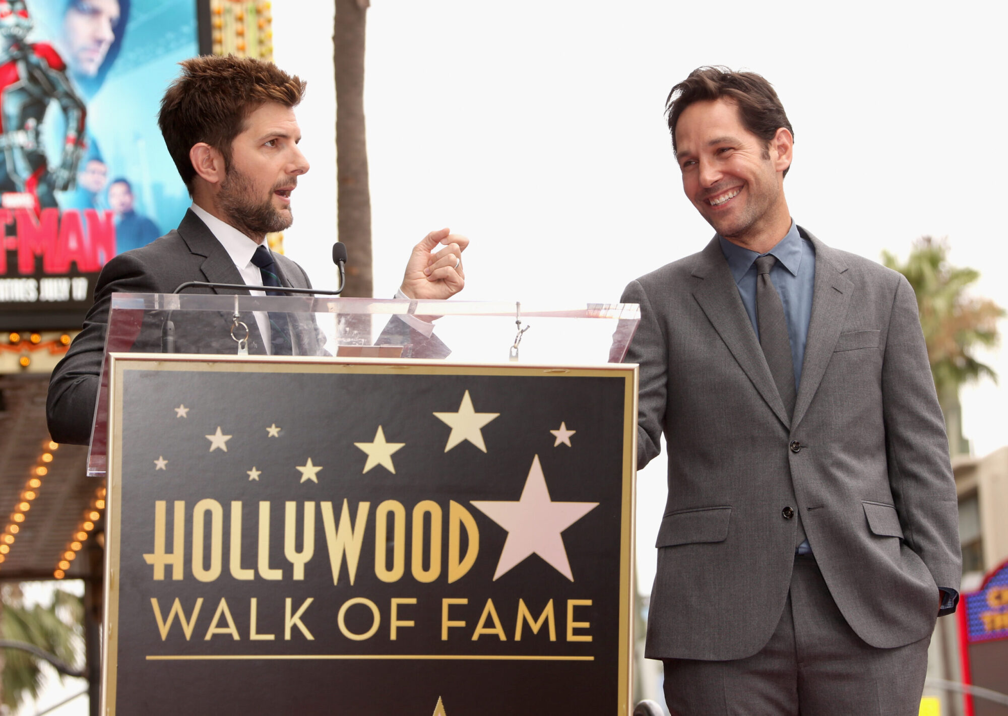 Actor Paul Rudd Honored With A Star On The Hollywood Walk Of Fame
