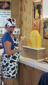 NYSF Cheese Sculpture