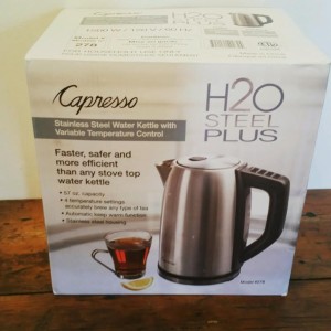 Capresso H2O Steel PLUS Water Kettle
