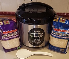 3 Easy Rice Cooker Recipes with Mahatma Rice Mahatma Rice & Aroma Rice Cooker