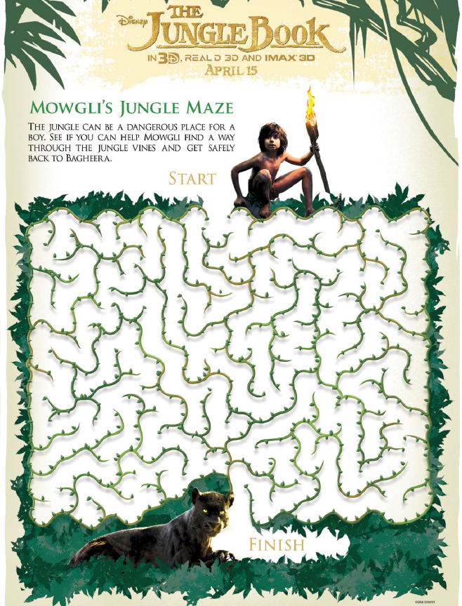 The Jungle Book Maze