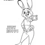 Free Printable Zootopia Coloring Pages & Activity Sheets