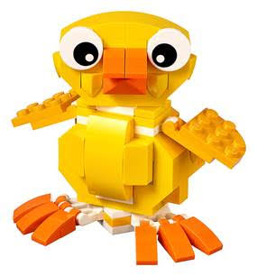 lego easter chick