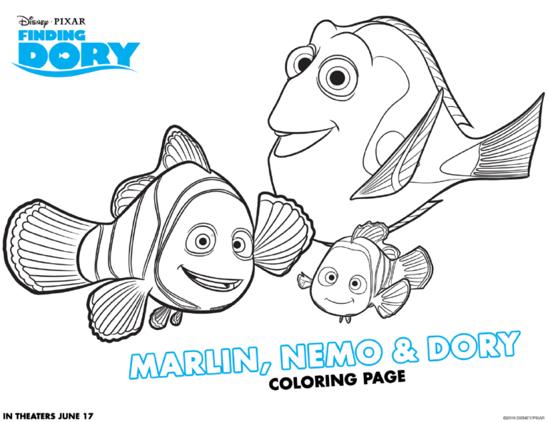20+ Free Disney Coloring Pages, Activity Sheets & Recipes