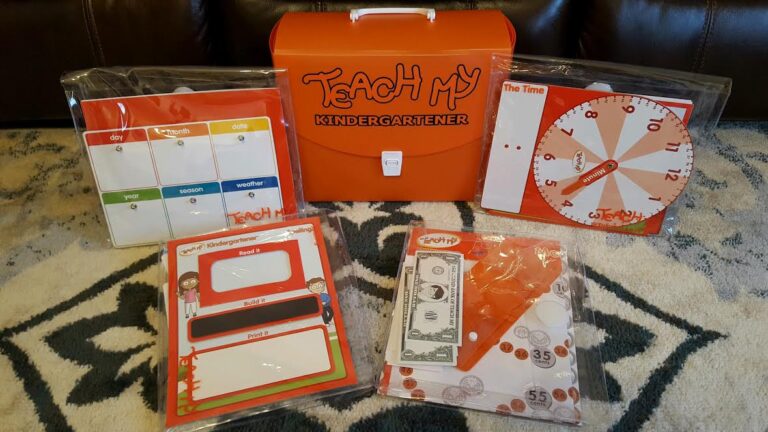 Get Your Child Ready for School with the Teach My Kindergartener Learning Kit