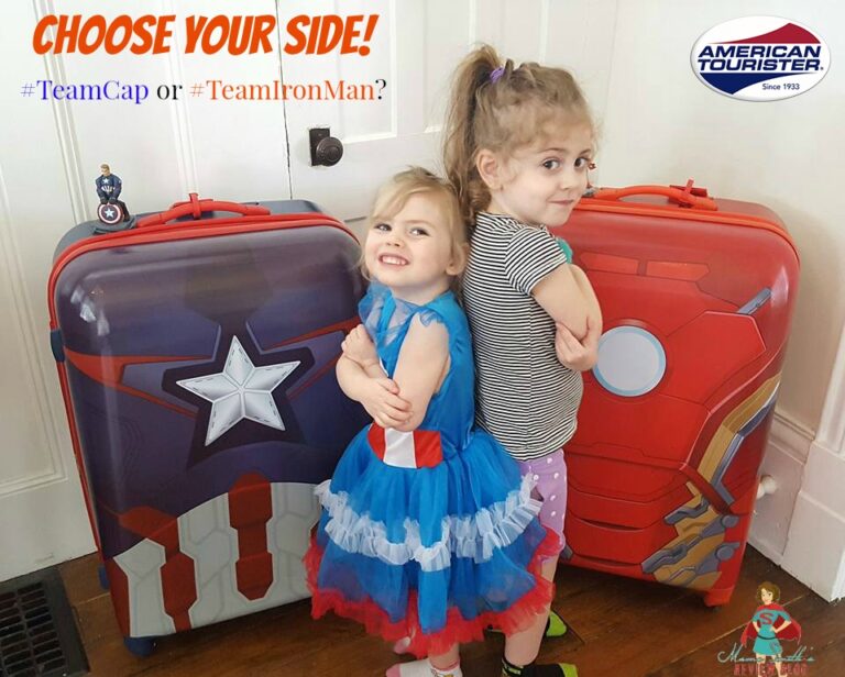 Choose Your Side with Marvel American Tourister Luggage: Team Cap or Team Iron Man?