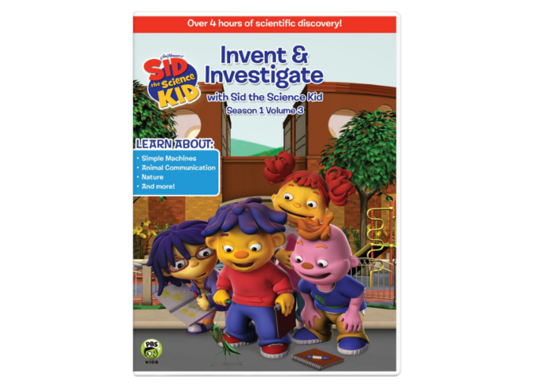 Sid the Science Kid: Invent & Investigate Volume 3 on DVD Now!