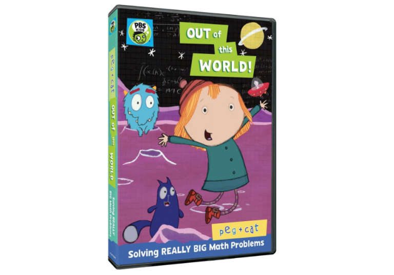 NEW: Peg + Cat: Out of this World on DVD 7/5