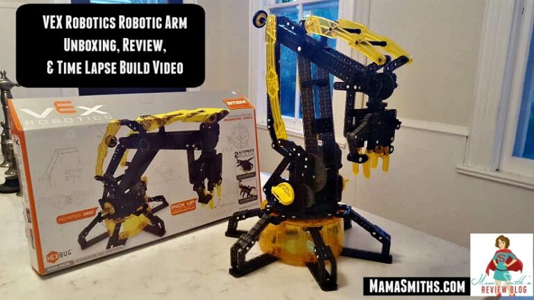 VEX Robotics Robotic Arm: Unboxing, Review, & Time Lapse Build Video