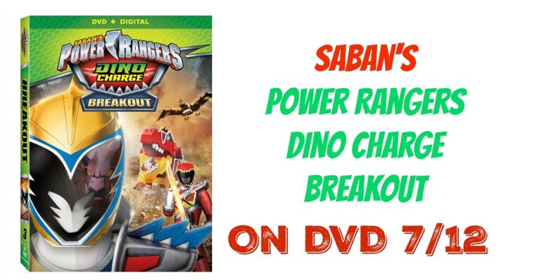 Power Rangers Dino Charge: Breakout FREE Activity Sheets