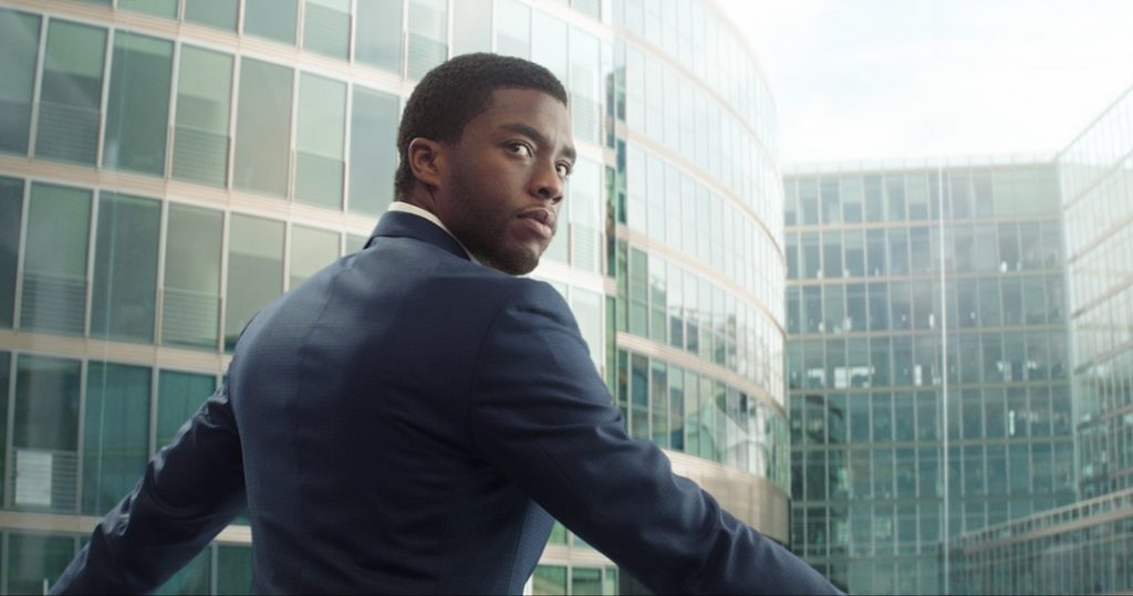 Marvel's Captain America: Civil War Black Panther/T'Challa (Chadwick Boseman) Photo Credit: Film Frame © Marvel 2016