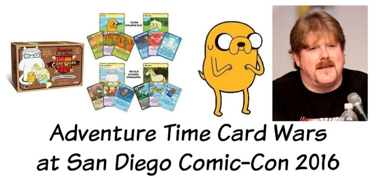 Adventure Time Card Wars is Coming to Comic Con with Special Guest John DiMaggio