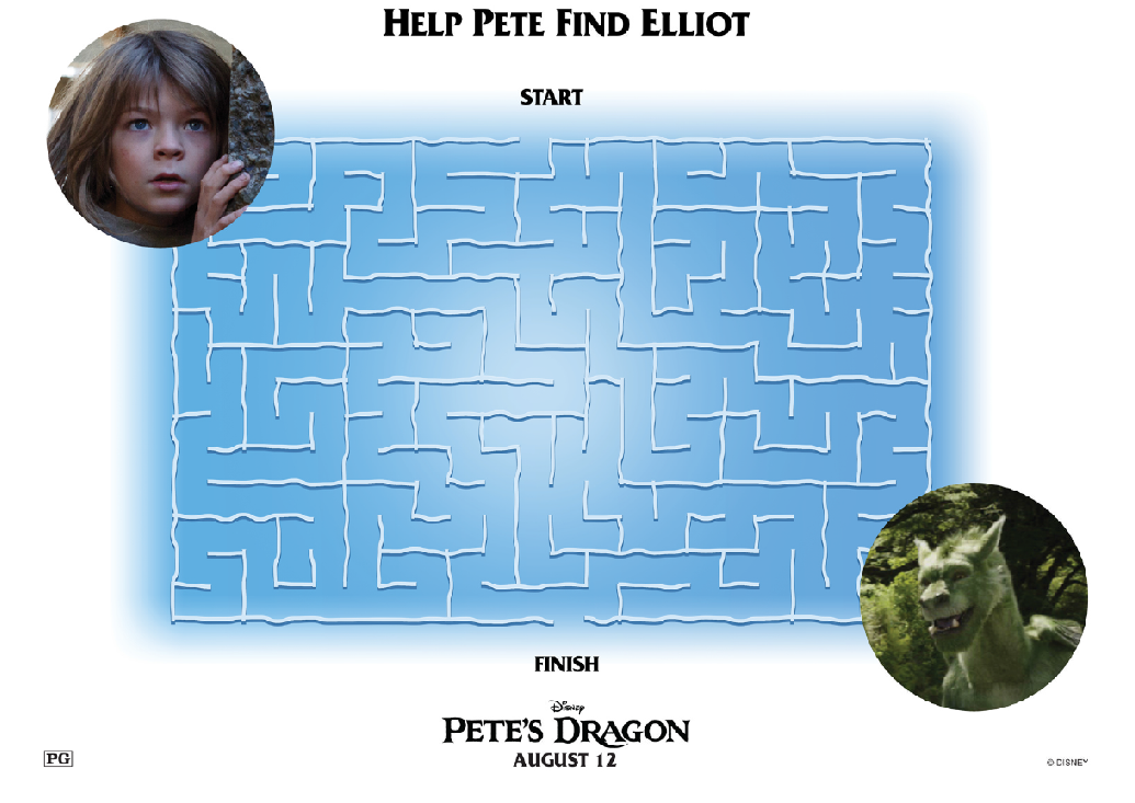 Petes Dragon Maze