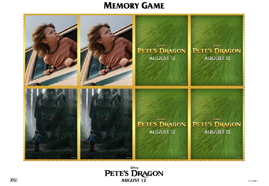 Petes Dragon Memory