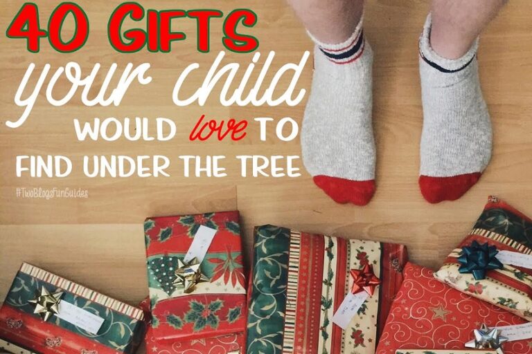 40 Gifts Your Child Would Love To Discover Under The Tree