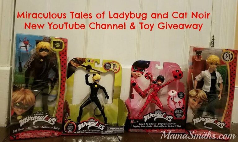 Miraculous Ladybug and Cat Noir YouTube Channel + New Toys
