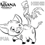 Grab Your FREE Moana Coloring Sheets & Activity Pages Here | #Moana #Disney