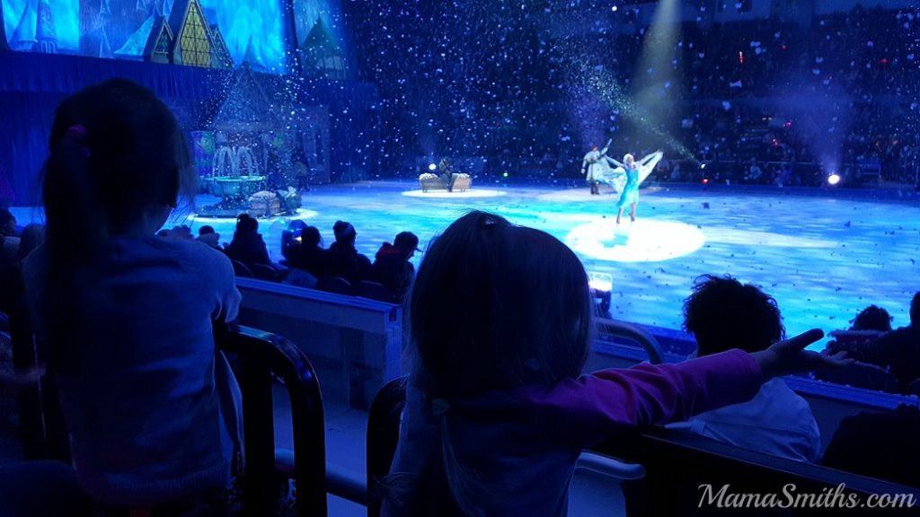 Disney on Ice Snowing