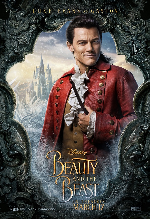 Luke Evans as Gaston