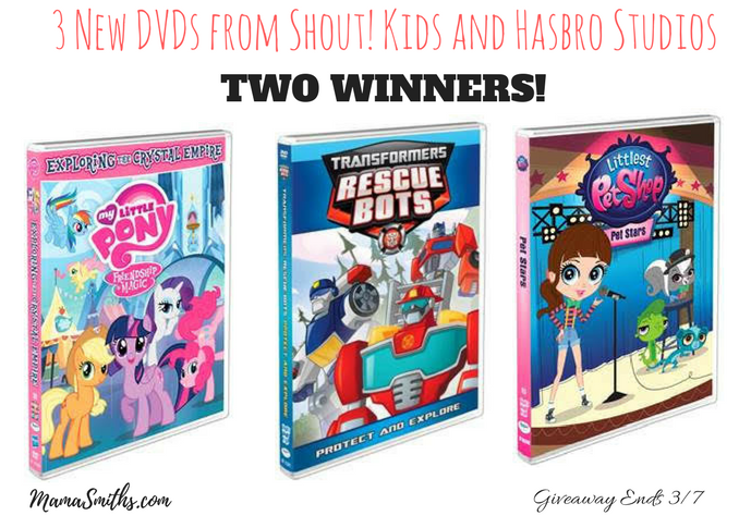 3 Must Have New DVDs from Shout Kids and Hasbro Studios 2