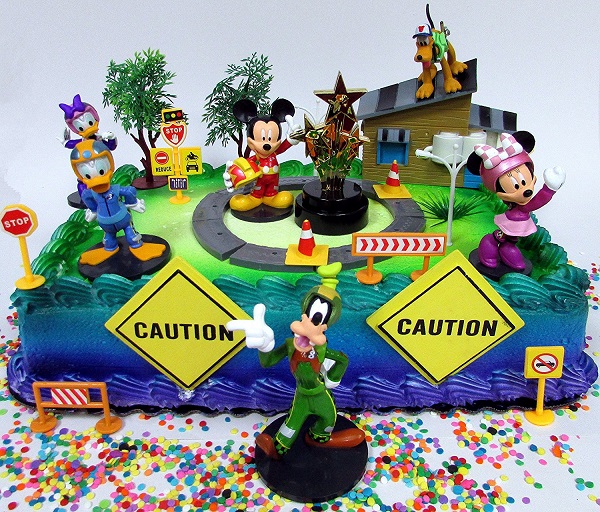 Mickey Racers Cake Toppers