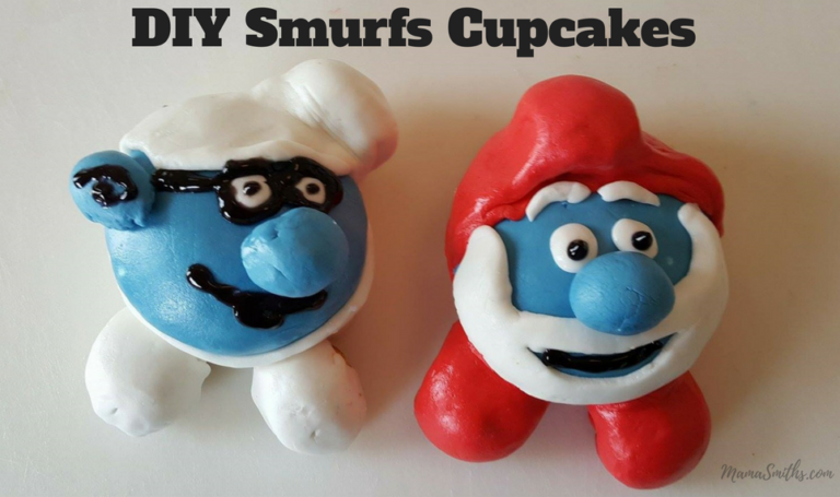 These Awesome DIY Smurf Cupcakes are Sure to Impress Any Smurfs Fan!