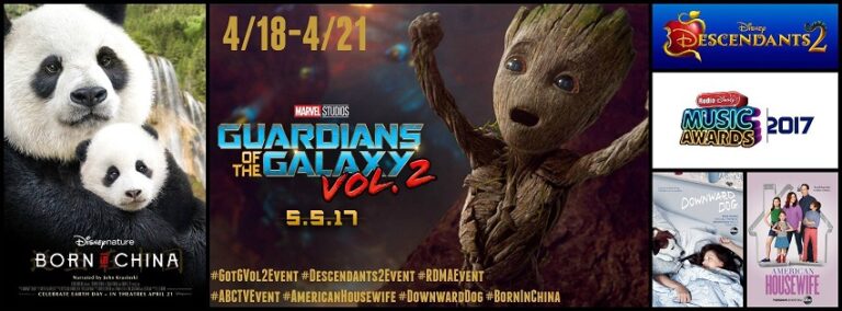 Walking the GotGVol2 Red Carpet, DWTS Dance Lesson in LA 4/18-4/21!