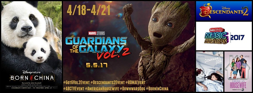 Walking the GotGVol2 Red Carpet, DWTS Dance Lesson in LA 4/18-4/21! Walking the GotGVol2 Red Carpet, DWTS Dance Lesson in LA 4/18-4/21!