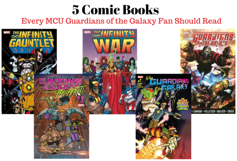 5 Comic Books Every MCU Guardians of the Galaxy Fan Should Read