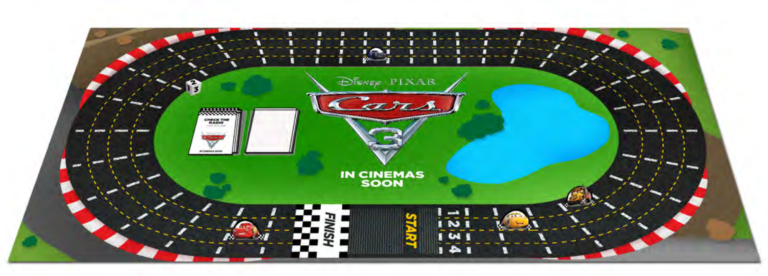 Celebrate Cars 3 By Building Your Own Race Course & Board Game!
