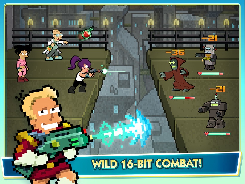 Futurama Worlds of Tomorrow Screenshot