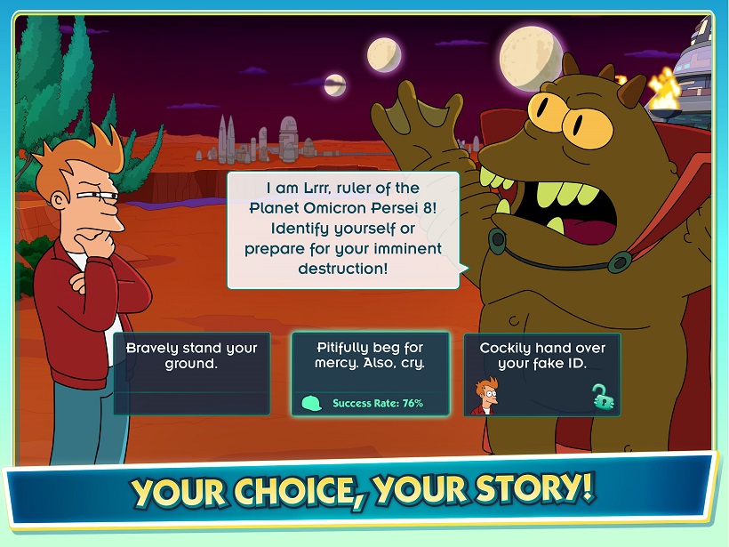 Futurama Worlds of Tomorrow Screenshot