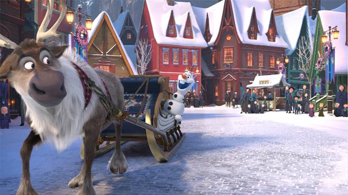 olaf's frozen adventure