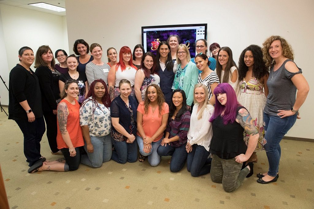 Booboo Stewart and bloggers Descendants 2