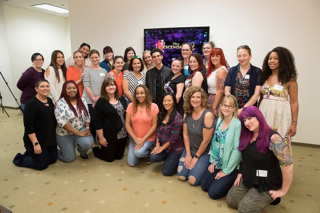 Cameron Boyce and bloggers Descendants 2
