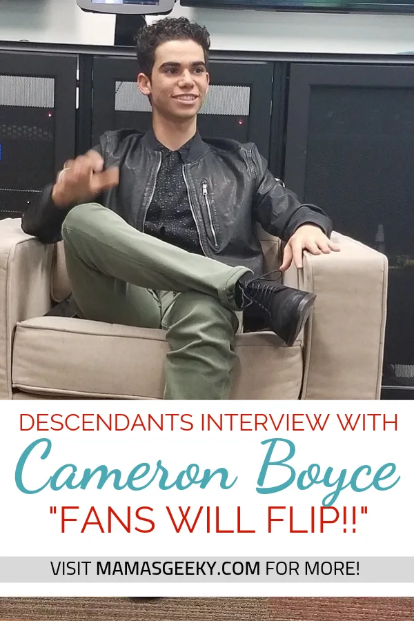 Cameron Boyce Descendants interview