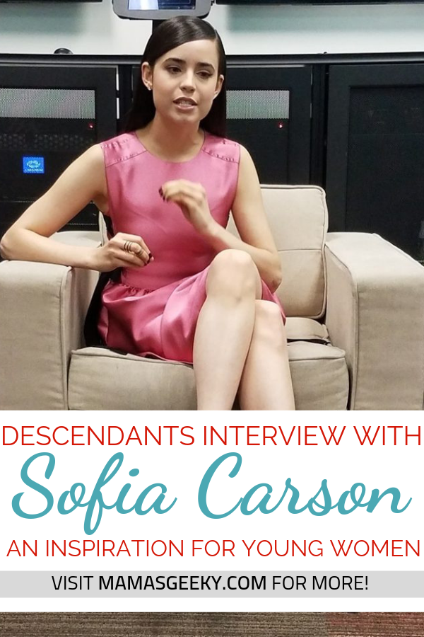 Sofia Carson Descendants interview