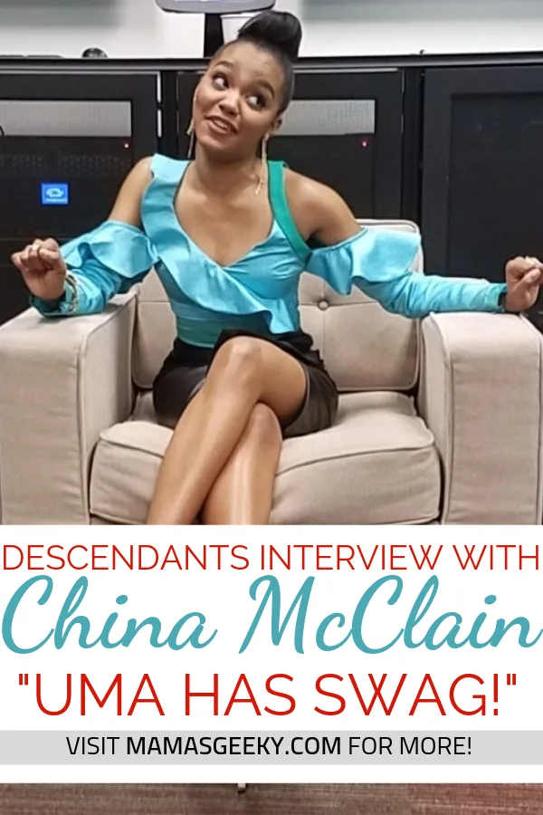 china mcclain descendants interview