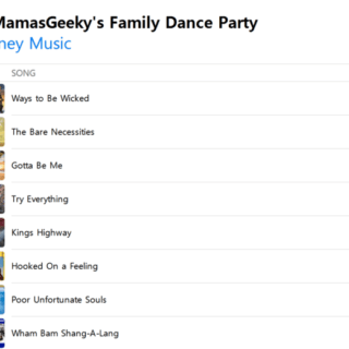 Mama's Geeky Family Dance Party Playlist