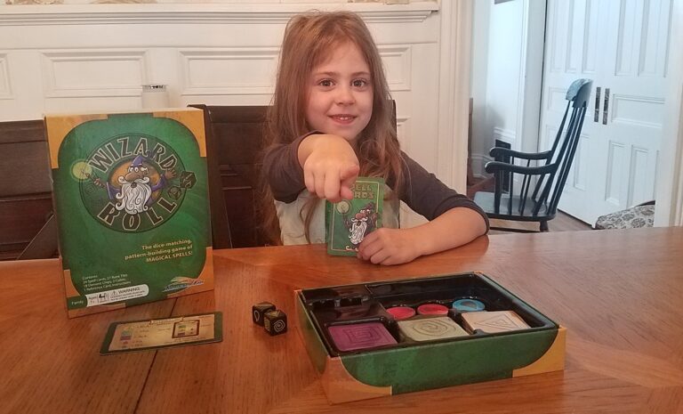 Wizard Roll From RoosterFin Games Promotes Family Bonding