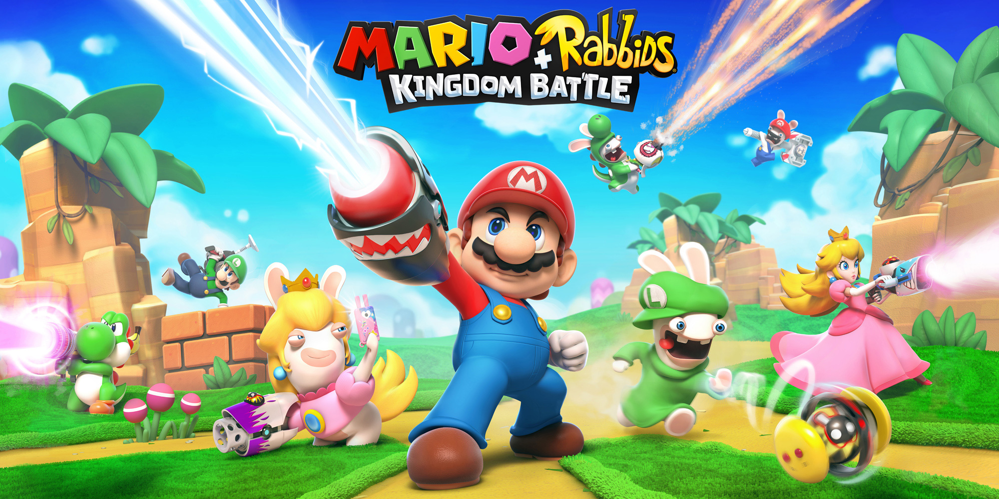 Mario + Rabbids Kingdom Battle Is Filled With Fun & Strategy – Only for Nintendo Switch Mario + Rabbids KingdomBattle