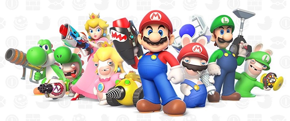 mario + rabbids kingdom battle characters