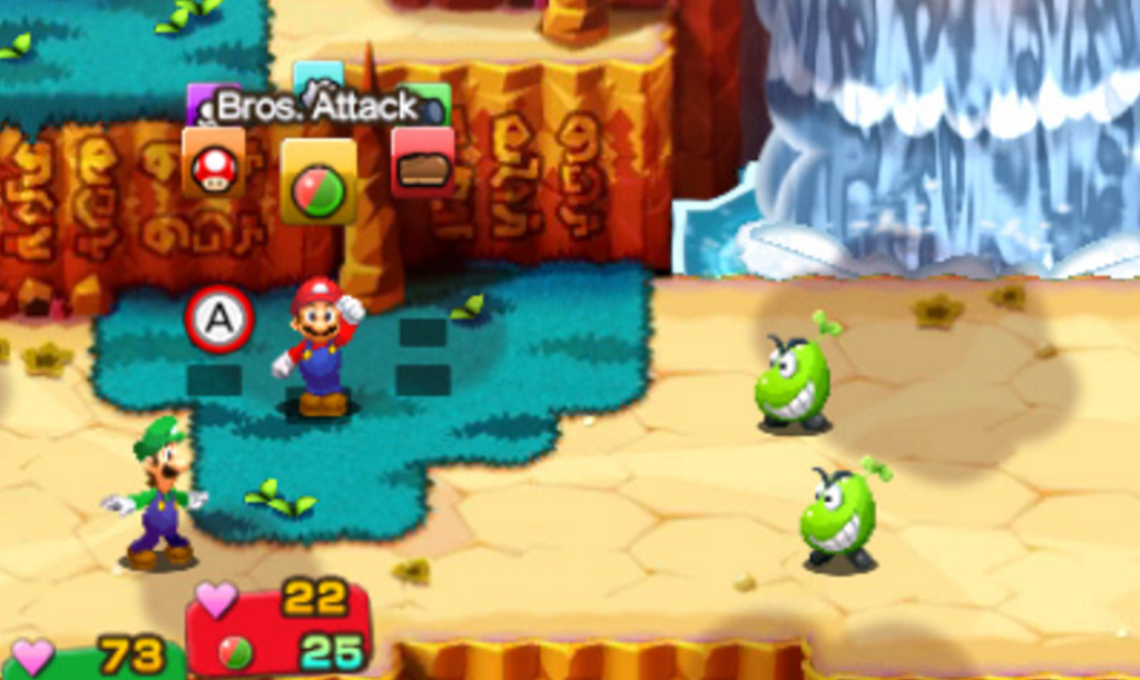 Mario & Lugi SuperStar Saga Still