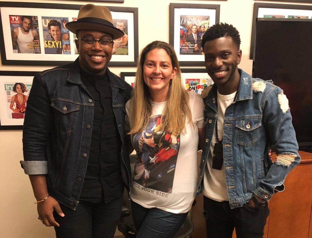 With Marcel and Bernard - The Mayor