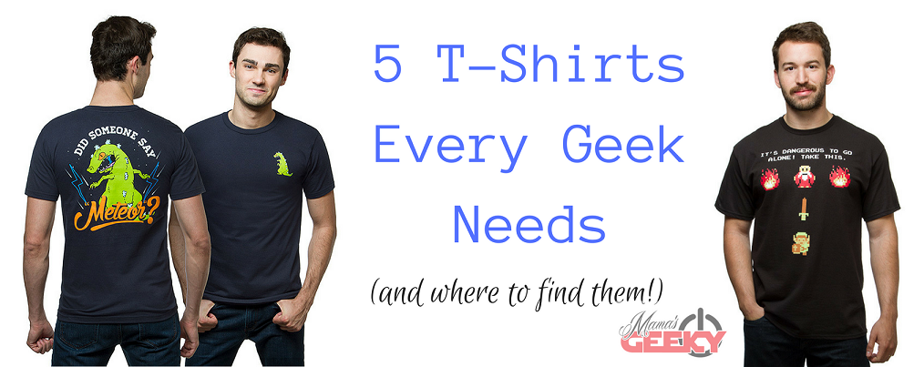 5 T-Shirts Every Geek Needs