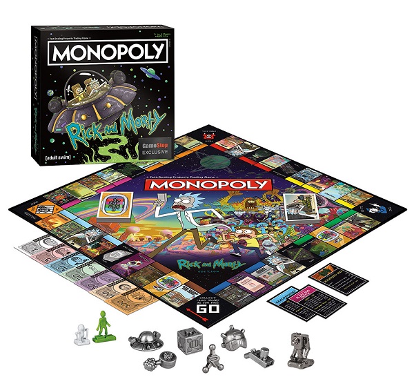 rick and morty monopoly