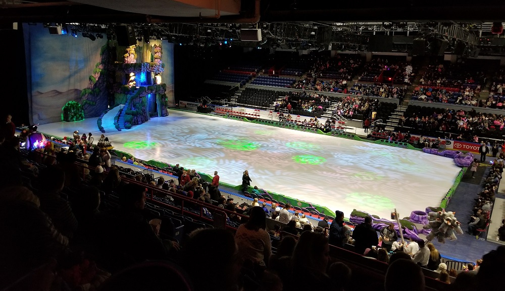 disney on ice stage