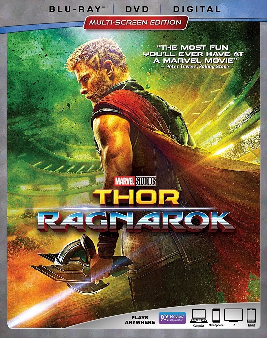 thor ragnarok blu-ray