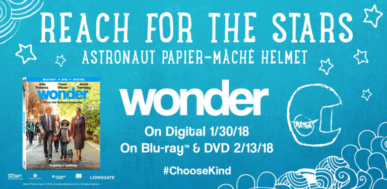 Pick Up Wonder on 4K, Blu-ray, & DVD + A Fun DIY Wonder Activity